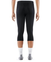 Falke Spodnie termiczne 3/4 Tight Maximum Warm (materiał grzewczy, idealna regulacja wilgotności) bielizna czarna męska